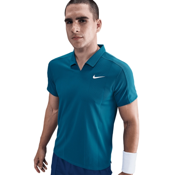 Nike Court Dri-FIT ADV Slam Polo - Green Abyss