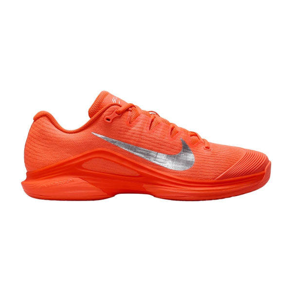 Men`s Tennis Shoes Nike Vapor 12 HC Premium  Hyper Crimson/Metallic Silver HQ2599801