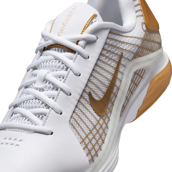 Nike Vapor 12 Hypersmash HC - White/Metallic Gold/Pure Platinum