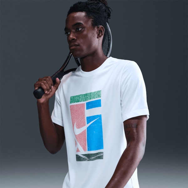 Nike Dri-FIT Court Pro T-Shirt - White
