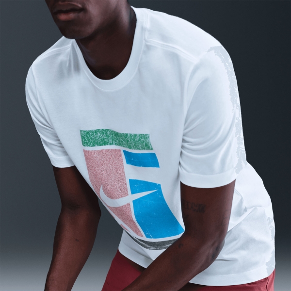 Nike Dri-FIT Court Pro T-Shirt - White