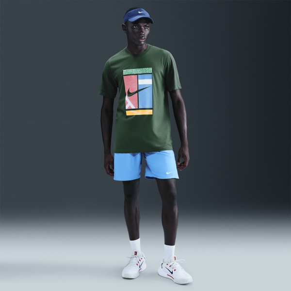 Nike Dri-FIT Court Pro T-Shirt - Fir