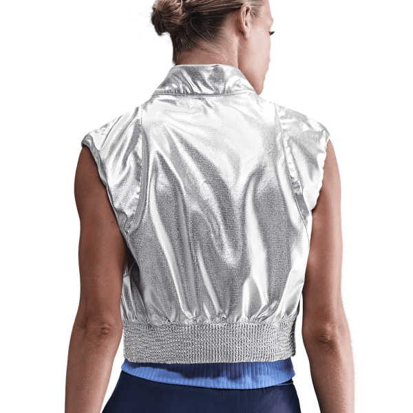 Nike Court Slam Vest - Metallic Silver/Black