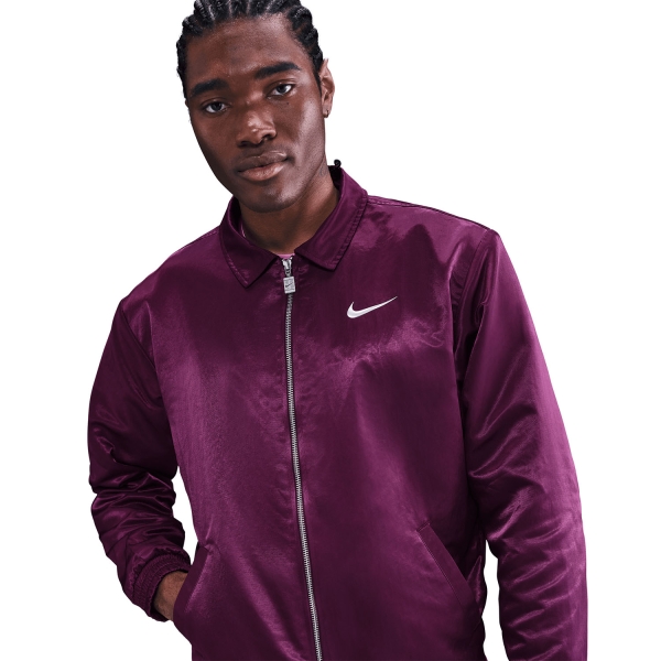 Nike Court Slam Jacket - Bordeaux/White
