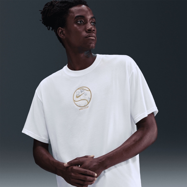Nike Court Max90 Magnolia T-Shirt - White