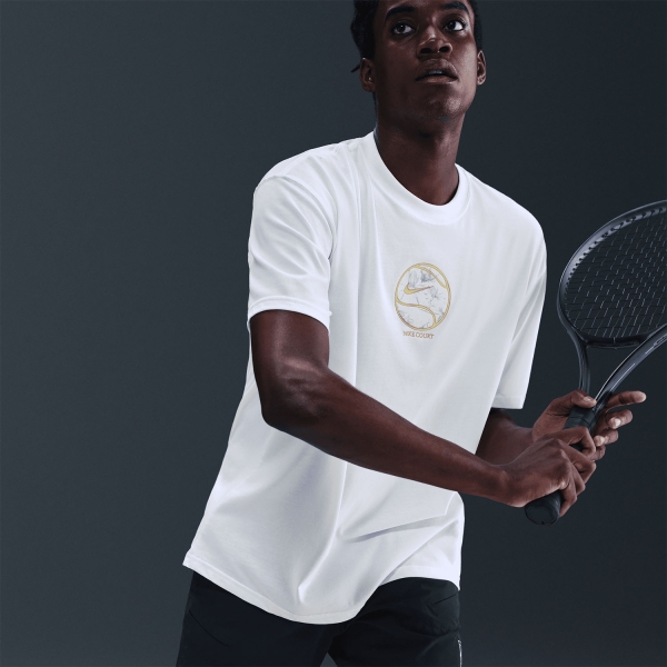 Nike Court Max90 Magnolia T-Shirt - White