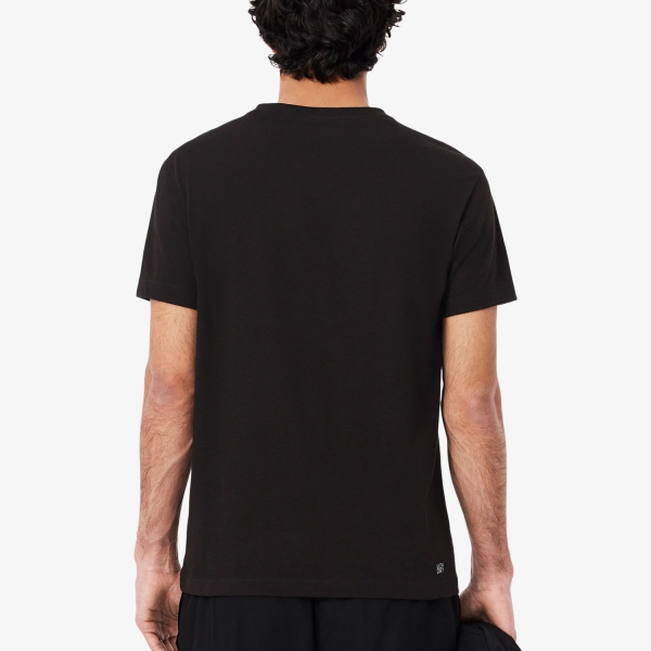 Lacoste Ultra Dry Maglietta - Black/Khaki