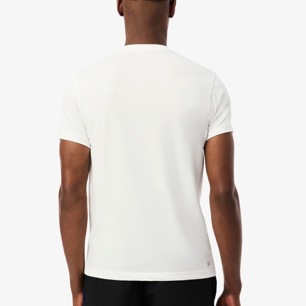 Lacoste Ultra Dry Maglietta - White/Black