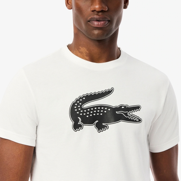 Lacoste Ultra Dry Maglietta - White/Black