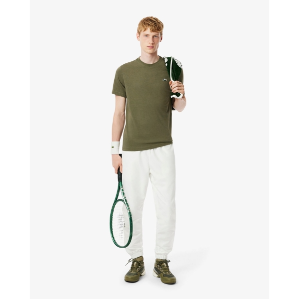 Lacoste Ultra-Dry Printed Logo Camiseta - Olive