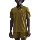 Nike Dri-FIT Solid Logo Polo - Olive Flak/White