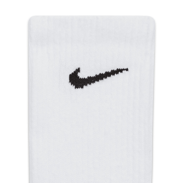 Nike Everyday Plus Cushioned x 3 Socks - Grey/White/Black