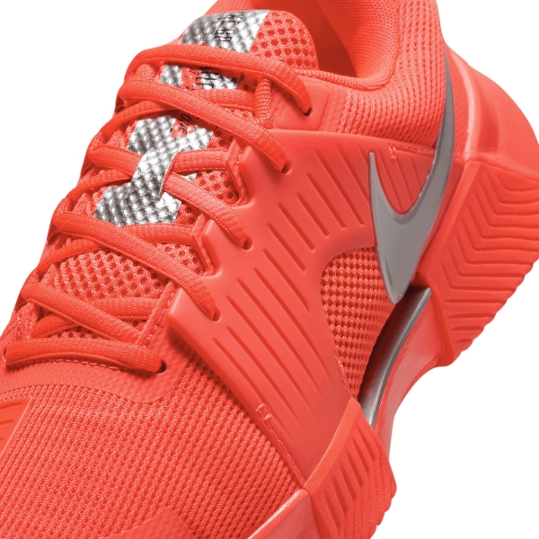 Nike Zoom GP Challenge 1 HC Premium - Bright Crimson/Metallic Silver