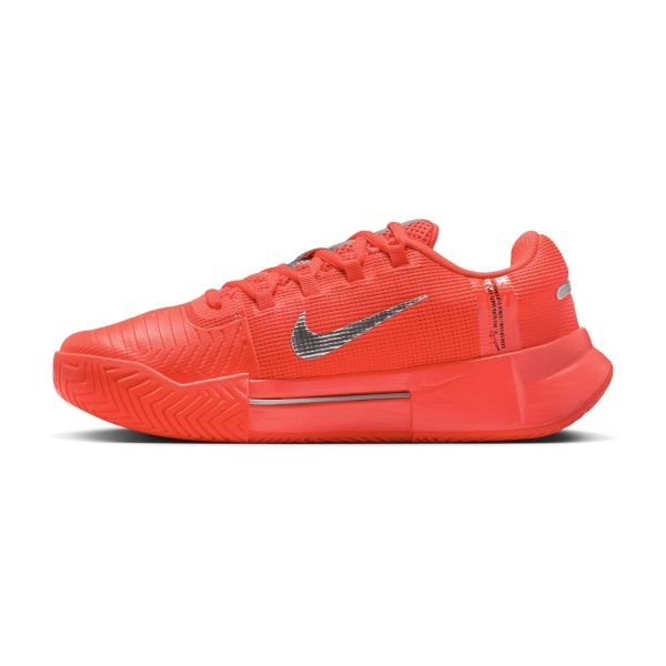 Nike Zoom GP Challenge 1 HC Premium - Bright Crimson/Metallic Silver