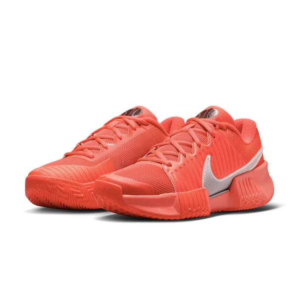 Nike Zoom GP Challenge Pro Clay Premium - Bright Crimson/Metallic Silver