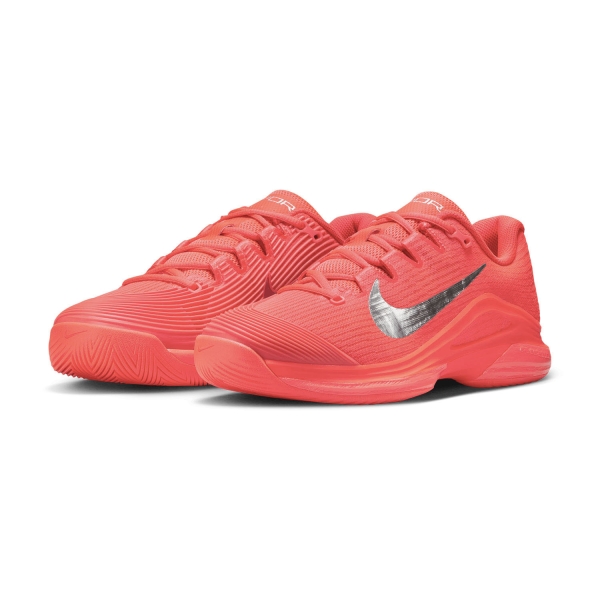 Nike Vapor 12 HC Premium - Bright Crimson/Metallic Silver