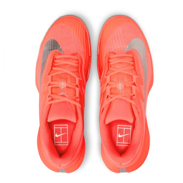 Nike Vapor Pro 3 Clay Premium - Bright Crimson/Metallic Silver