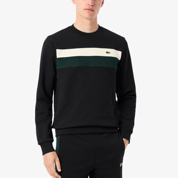 Camisetas y Sudaderas Hombre Lacoste Colorblock Sudadera  Black/Lapland SH54986XH