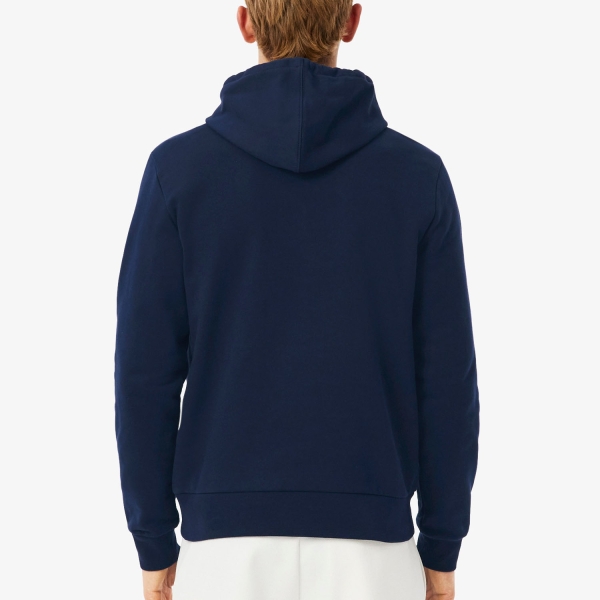 Lacoste Classic Felpa - Bleu Marine/Blanc