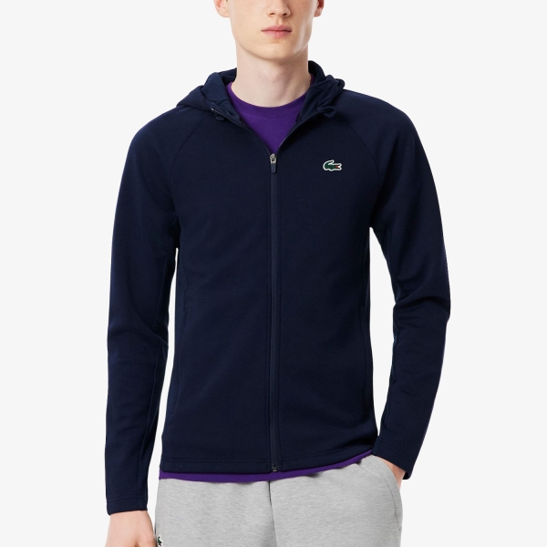 Men's Tennis Jackets Lacoste Pro Jacket  Bleu Marine SH8914423