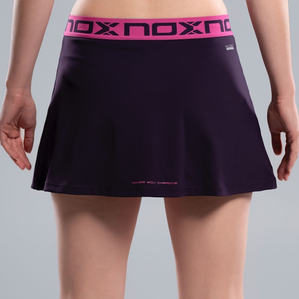 NOX Pro Logo Skirt - Blackberry/Rose