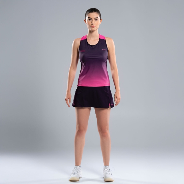 NOX Pro Logo Skirt - Blackberry/Rose