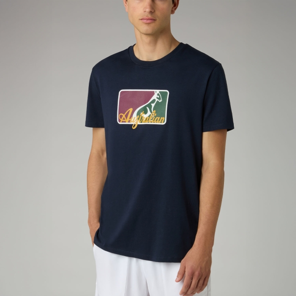 Men's Tennis Shirts Australian League TShirt  Blu TEUTS0084200A