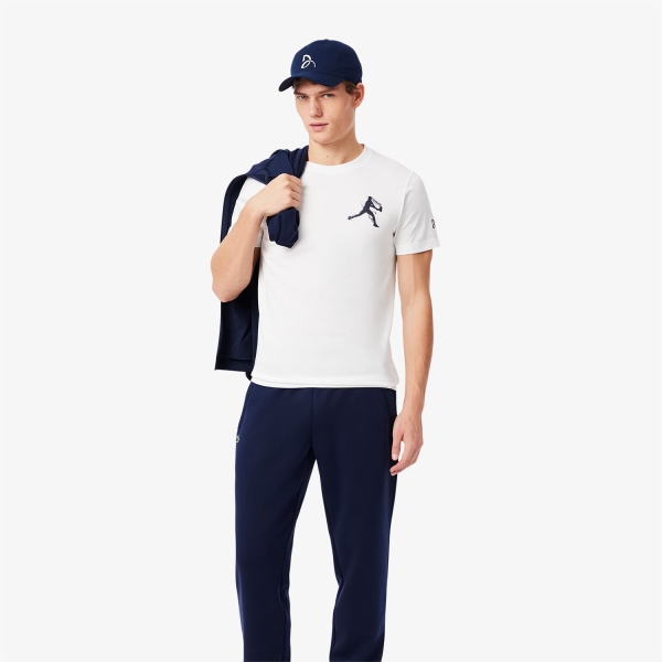Lacoste X Novak Djokovic Set - Blanc/Bleu Marine