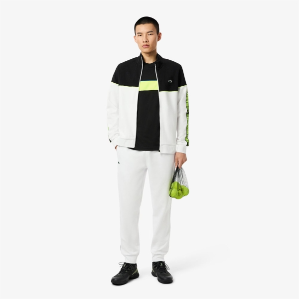 Lacoste Ultra-Dry Printed Pro T-Shirt - Black/Fluo Yellow