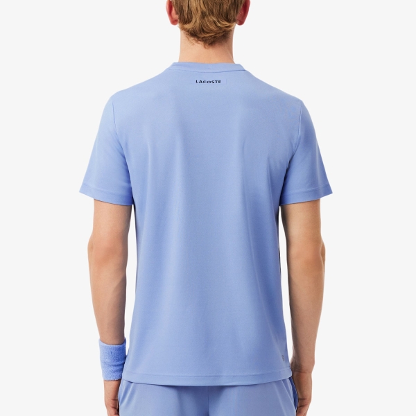 Lacoste Ultra Dry Back Print T-Shirt - Violet