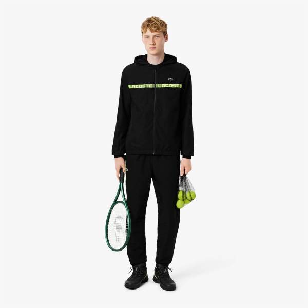 Lacoste Logo Tracksuit - Black