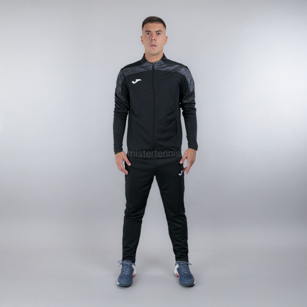 Joma Championship VIII Tracksuit - Black/Dark Gray