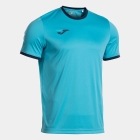 Joma Combi Premium T-Shirt Boy - Fluor Turquoise/Dark Navy