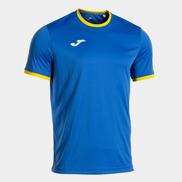 Polo e Maglia Tennis Bambino Joma Combi Premium Maglietta Bambino  Royal Blue/Yellow 104494.709