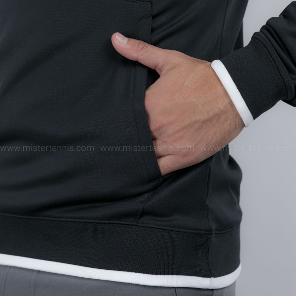 Joma Combi Premium Logo Hoodie - Black/White
