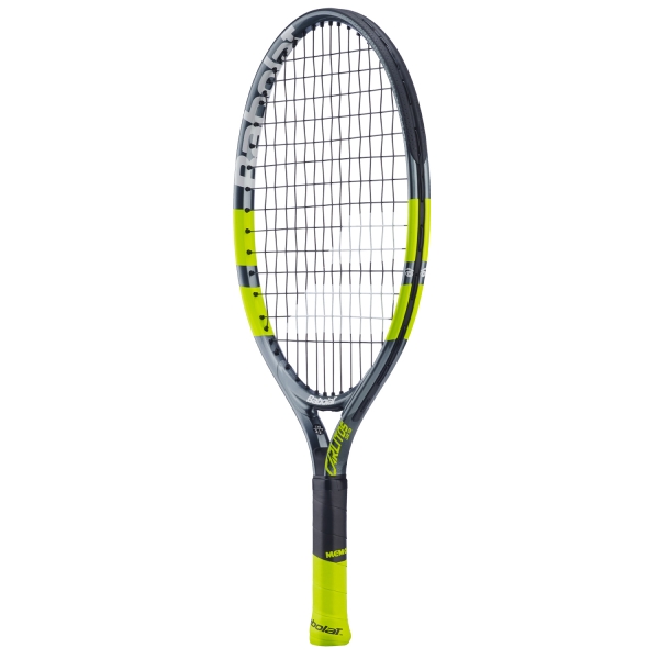 Babolat Carlitos Junior 21 Racket - Grey/Fluo Yellow
