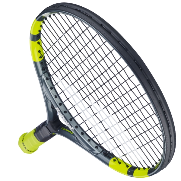 Babolat Carlitos Junior 21 Racket - Grey/Fluo Yellow