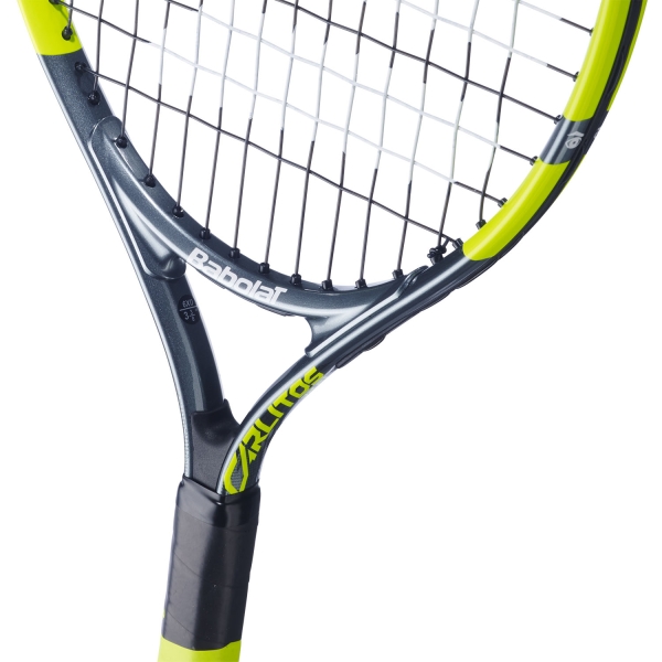 Babolat Carlitos Junior 21 Racket - Grey/Fluo Yellow