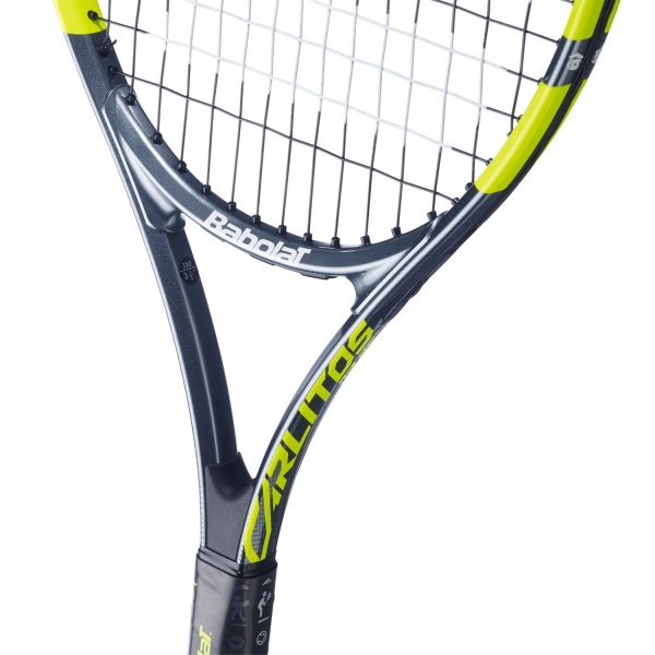 Babolat Carlitos Junior 25 Racket - Grey/Fluo Yellow