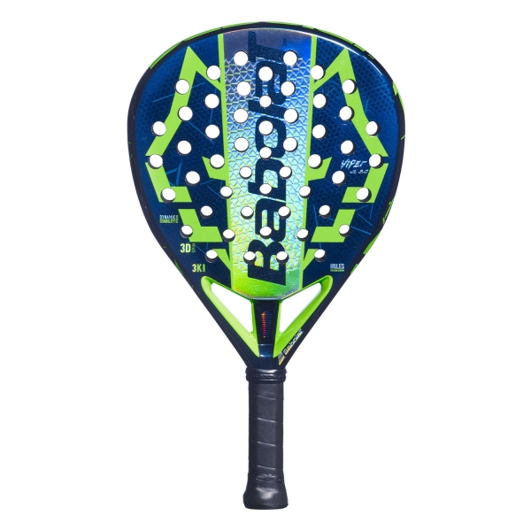 Pala Babolat Juan Lebrón Babolat Viper Juan Lebron 3.0 Padel  Blue Dephts/Green Flash 150187100