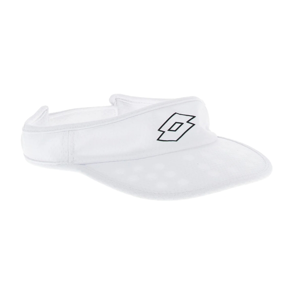 Tennis Hats and Visors Lotto Protect Visor  Bright White 2188810F1
