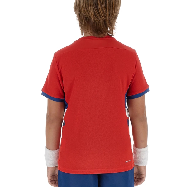 Lotto Squadra III T-Shirt Boys - Flame Red