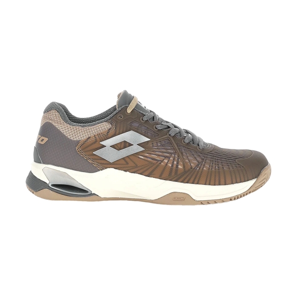 Scarpe Tennis Uomo Lotto Mirage 100 II Clay  Cool Gray/Silver Metal 2/Irish Beige 218989DL2