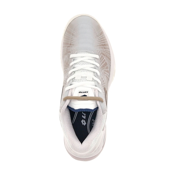 Lotto Mirage 100 II Speed - All White/Warm Taupe