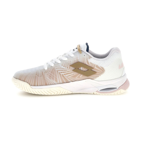 Lotto Mirage 100 II Speed - All White/Warm Taupe