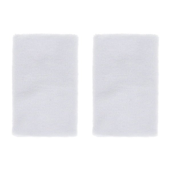 Lotto Court 5in Muñequeras - Bright White/Navy Blue