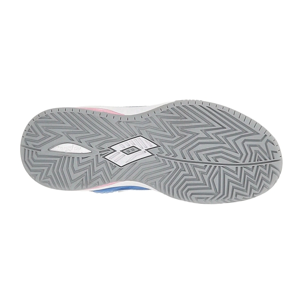 Lotto Mirage 200 II All Round Junior - Serenity Blue/All White/Perfume Rose
