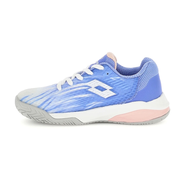 Lotto Mirage 200 II All Round Junior - Serenity Blue/All White/Perfume Rose