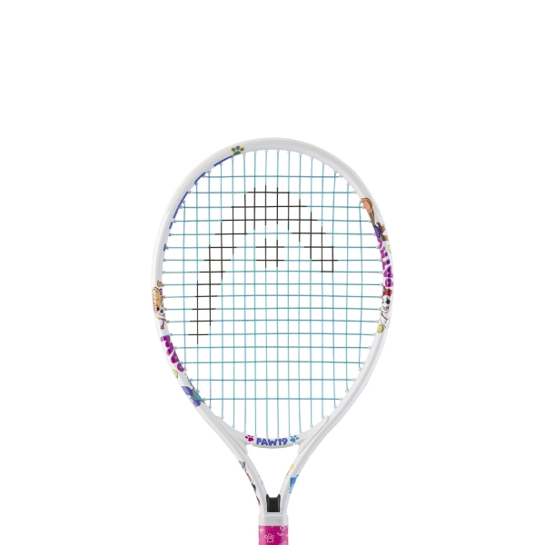 Head Junior Tennis Racket HEAD Paw 19 Junior   White/Pink 232315 SC05