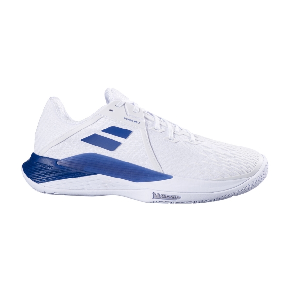 Men`s Tennis Shoes Babolat Propulse Fury 3 All Court  White/Dark Blue 30S26208B1069